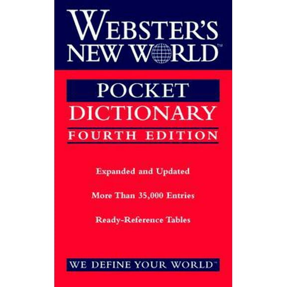 Pre-Owned Webster's New World Pocket Dictionary (Vinyl Bound) 0764561472 9780764561474