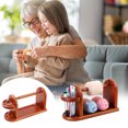 thumbnail image 2 of Needle and Thread Kit Product Title Horizontal Yarn Holder with Stable Dispenser for Crochet and Knitting Enthusiasts Enhanced Pad Convenient Craft Accessory for Seamless Winding and Quick Crafting, 2 of 9