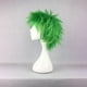 thumbnail image 3 of Peluca de cabello humano Unique Bargains 13' Verde Lacio con gorra, 3 of 6