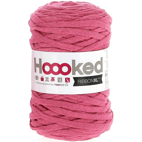 Hoooked Ribbon XL Yarn-Bubblegum