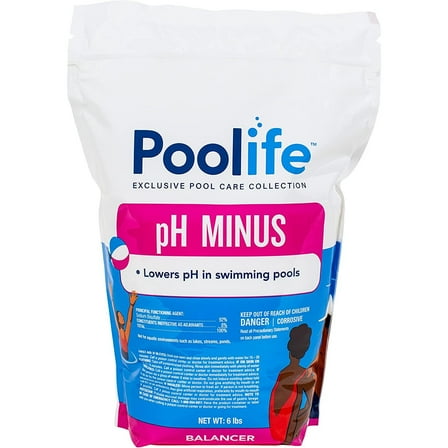 Poolife pH Minus, 6 lbs, Swimming Pool