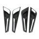 thumbnail image 2 of 4Pcs Car Interior Door Handle Bowl Cover Trim Carbon Fiber Style Replacement for Kia EV6 2022 Up, 2 of 9
