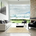 thumbnail image 7 of Ahgly Company Machine Washable Indoor Square Transitional Moccasin Beige Area Rugs, 3' Square, 7 of 7