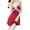 Wine, variant on ZyeKqe Valentine's Day Nightgowns for Women Lace Trim Lingerie Min Dress Sleepwear V Neck Full Slip Chemise