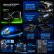 thumbnail image 3 of PC Gamer Completa Xtreme PC Gaming ALIENWARE NVIDIA GeForce RTX 5060 Ti Intel Core Ultra 7 265F 32GB DDR5 SSD 1TB Monitor 32 180Hz Sistema Liquido WIFI gaming 1080p, estudios y multitarea, 3 of 6