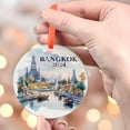 thumbnail image 4 of Bangkok Christmas Ornament, Holiday Tree Ornament, Gift for Mom, Love Day Home Decor, Festival Gift Ornament, Keepsake 2025, 4 of 5