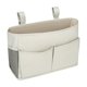 thumbnail image 1 of Cama colgante bolsa de almacenamiento organizador multiusos para el hogar Oficina dormitorio con correas ajustables 30x20x11cm cama bolsillos cesta Gris claro, 1 of 8