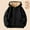 Black, variant on Teen Fleece Jacket For Boys Long Sleeve Coat Hoodies Zip Up Sweatshirt Kids Fall Jacket Girls Sweaters Size 11-12 Years