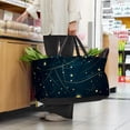 thumbnail image 6 of Virgo Constellation Large Capacity Reusable Foldable Oxford Cloth Storage Bins: Shopping Basket and Toy Basket, 6 of 7