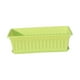 thumbnail image 3 of Maceta rectangular multifuncional con orificio de drenaje para ventana Verde, 3 of 9