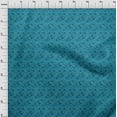 thumbnail image 4 of oneOone Polyester Spandex Blue Fabric Batik Dress Material Fabric Print Fabric By The Yard 56 Inch Wide, 4 of 5