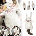thumbnail image 4 of Cute Animal Shaped Plush Backpack, Large Capacity Cat Doll Design, Soft & Easy Clean, Multifunctional for Daily Use, 4 of 8