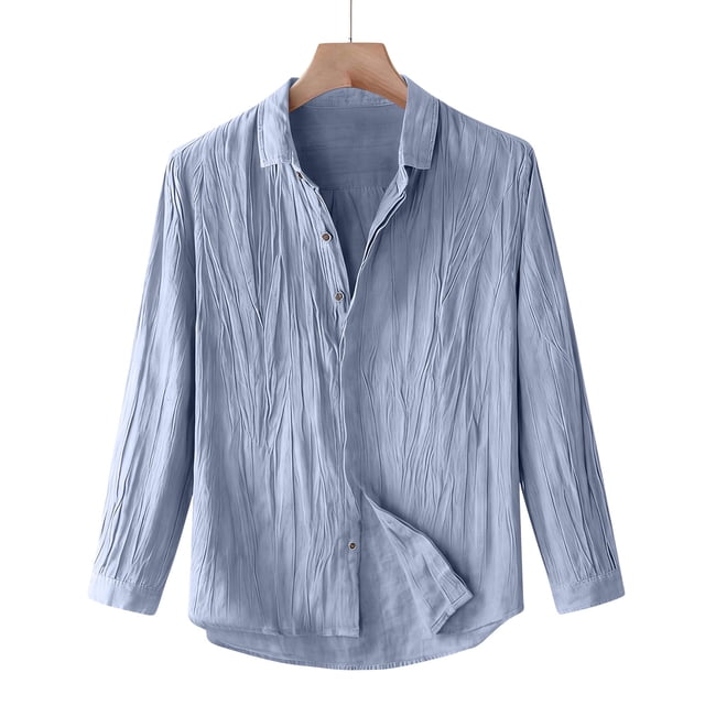 Ceisia Men's Casual Striped Half Button Round Neck Pullover with Pocket Daily Fashion Top Gift