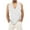 White, variant on jsaierl Men's Casual Solid Tank Tops Summer V Neck Loose Sleeveless Shirts Big and Tall Muscle Fitness Sports Vest Blouse