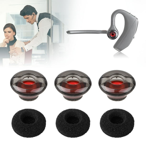3 Pairs Eartip Kit for Plantronics Voyager 5200 Bluetooth Earphone