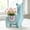 Blue-Free Size/BU, variant on Alpaca Flower Pot Succulent Planter Desktop Ornament for Small Plants Shelf Office Bedroom Living Room Home Decor Animal Lovers Gift Housewarming Cute Accent Studio Apartment Shelf Gift Ideas Set