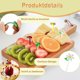 thumbnail image 5 of 32 brochetas de frutas, insertos de frutas y alimentos divertidos, 5 of 6