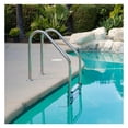 thumbnail image 3 of XtremepouwerUS 3-Step Swimming Pool Ladder, Non-Slip Steps Ladder, In-Ground Stainless Steel Step for Indoor/Outdoor Pool, Easy Assembly and Climbing (3 Step), 3 of 9