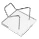 thumbnail image 1 of Soporte de exhibición de roca Soporte de caballete de exhibición de cristal Base de pedestal de exhibición de cristal mineral para geodas Colección de ágata mineral Transparente, 1 of 7