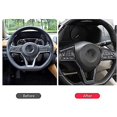 thumbnail image 2 of Compatible con la moldura del marco de la cubierta del volante de fibra de carbono de Nissan, 2 of 2