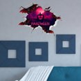 thumbnail image 4 of Xiwaer Halloween 3D Scary Wall Stickers Removable Art Mural Party Decals Decor F, 4 of 4