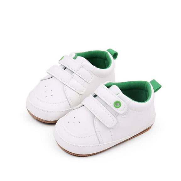 Tao Double Bow Fringe Baby Shoes Soft Sole Baby Shoes Girls Toddler Crib Flats Solid Color Non Skid Leather Shoes Toddler First Walkers Infant Princess Wedding Christmas ShoesGreen12