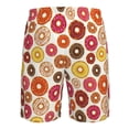 thumbnail image 6 of Naloa Donut Men's Beach Shorts, Surfing shorts, Swim trunks, Quick Dry Swim Trunks for Surfing Beach Fun - Small, 6 of 9