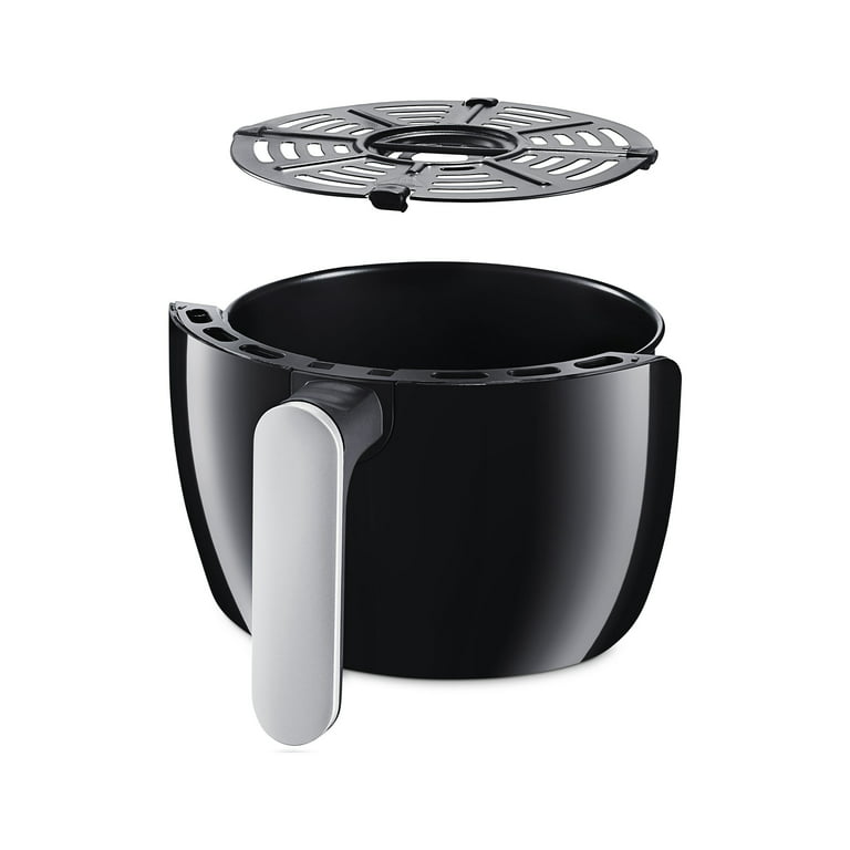  2.2 Quart Compact Air Fryer for Healthy Cooking, Non-Stick,  Dishwasher Safe Basket, 1150W, Black : Home & Kitchen
