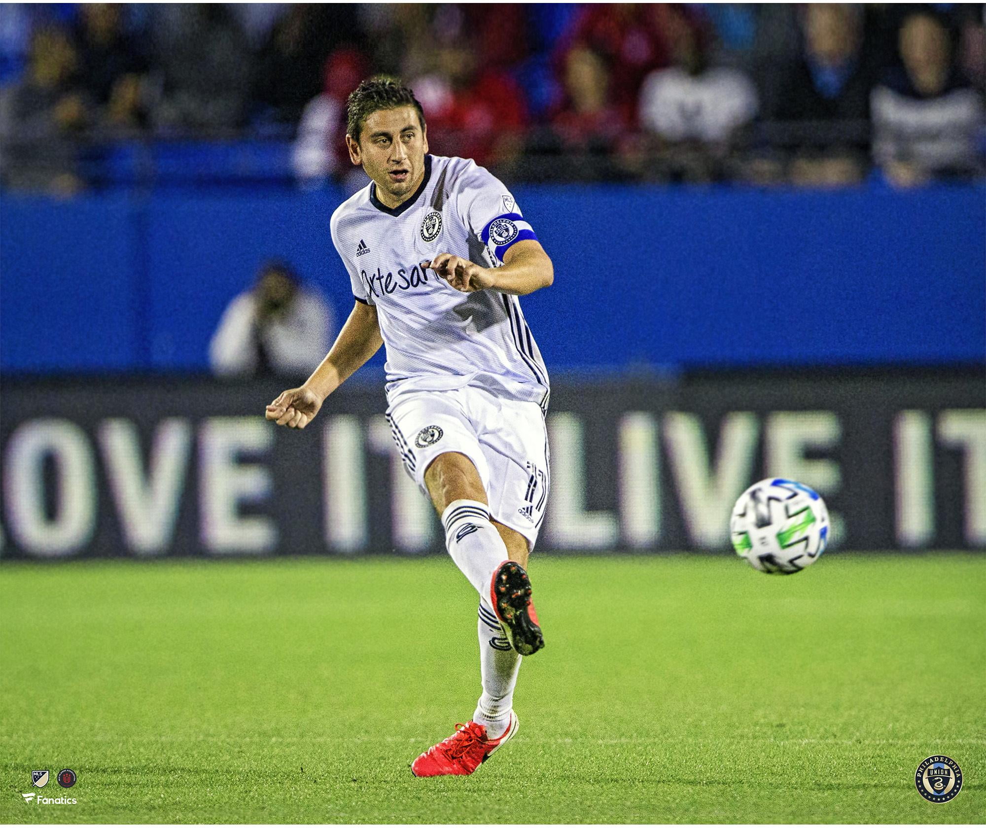 Alejandro Bedoya Philadelphia Union Kicking Photograph