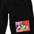 thumbnail image 2 of Disney Classic Characters Group Short Adult Black Sleep Pajama Shorts-XXL, 2 of 4