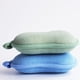thumbnail image 4 of Babamate Esponja De Baño De Bambú Natural Para Bebé - Paquete De 2 - Esponja Ultra Suave Y Absorbente Para La Piel Del Bebé - Azul Verde, 4 of 5