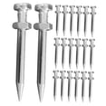 thumbnail image 4 of IFANLANDOR 40pcs Aerator Spike Metal Lawn Care Tool for Homeowners, 4 of 8
