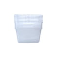thumbnail image 2 of Caja de pl&aacute;stico peque&ntilde;a multiusos, capacidad 6L, transparente con tapa (1) : 6 CAJAS, 2 of 9