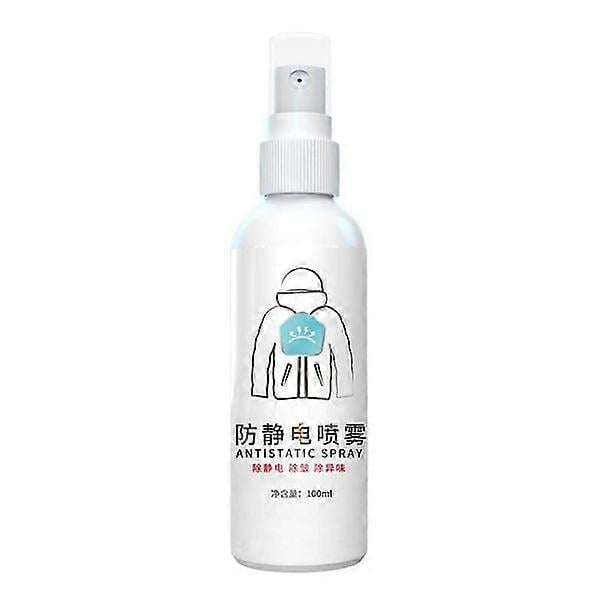 1-3 pcs Multifunctional Antistatic Spray 100ml Static Kills Spray Clothes Care Static Spray 3pcs