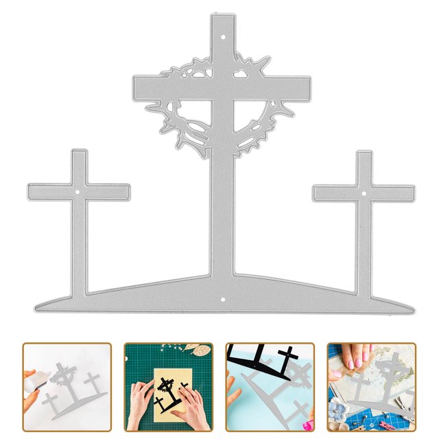 COOPHYA 1Pack Decorative Paper Die Rectangular High Carbon Steel Scrapbooking Templates