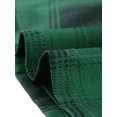 thumbnail image 4 of INSPIRE CHIC Robe Sans Manches à Carreaux pour Femmes avec Fermeture Éclair devant Vert Bleu TG, 4 of 5