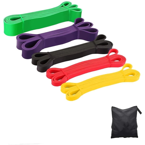 Bandas deportivas de resistencia y asistencia para dominadas, bandas de entrenamiento: bandas de levantamiento de pesas, bandas elásticas de movilidad, banda de ejercicio para entrenamiento