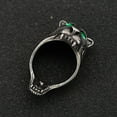 thumbnail image 3 of Guardurnaity Anillo Joyas Animal Tigre Simulación Acero inoxidable Personalidad Exquisito Agresivo Creativamente Presente Fiesta Accesorios de disfraces Color Acero trece Guardurnaity AP016578-07, 3 of 6