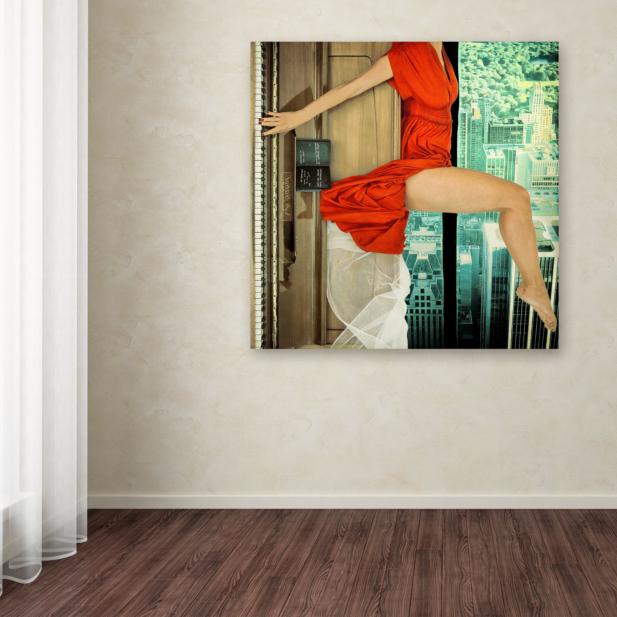 Trademark Fine Art 'Crescendo' Canvas Art by Ambra