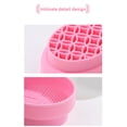 thumbnail image 3 of Makeup Brush Cleaning Bowl, Staron 2026 Silicone Beauty Brush Cleaner Cup, High Elastic Mesh Drying Rack Storage Box for Powder Puff Quick Dry, 3 of 7