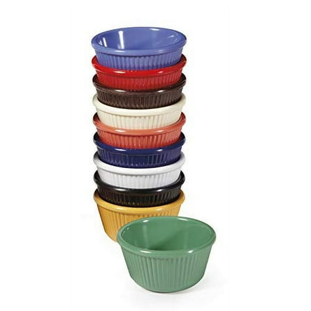 G.E.T. RM-401-CB Break-Resistant Fluted Ramekin, 4 Ounce, Cobalt Blue (Set of 12)