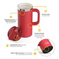 thumbnail image 4 of RTIC 16 oz Ceramic Lined Insulated Road Trip Travel Mug, Leak-Resistant Lid, Flag Red, 4 of 9