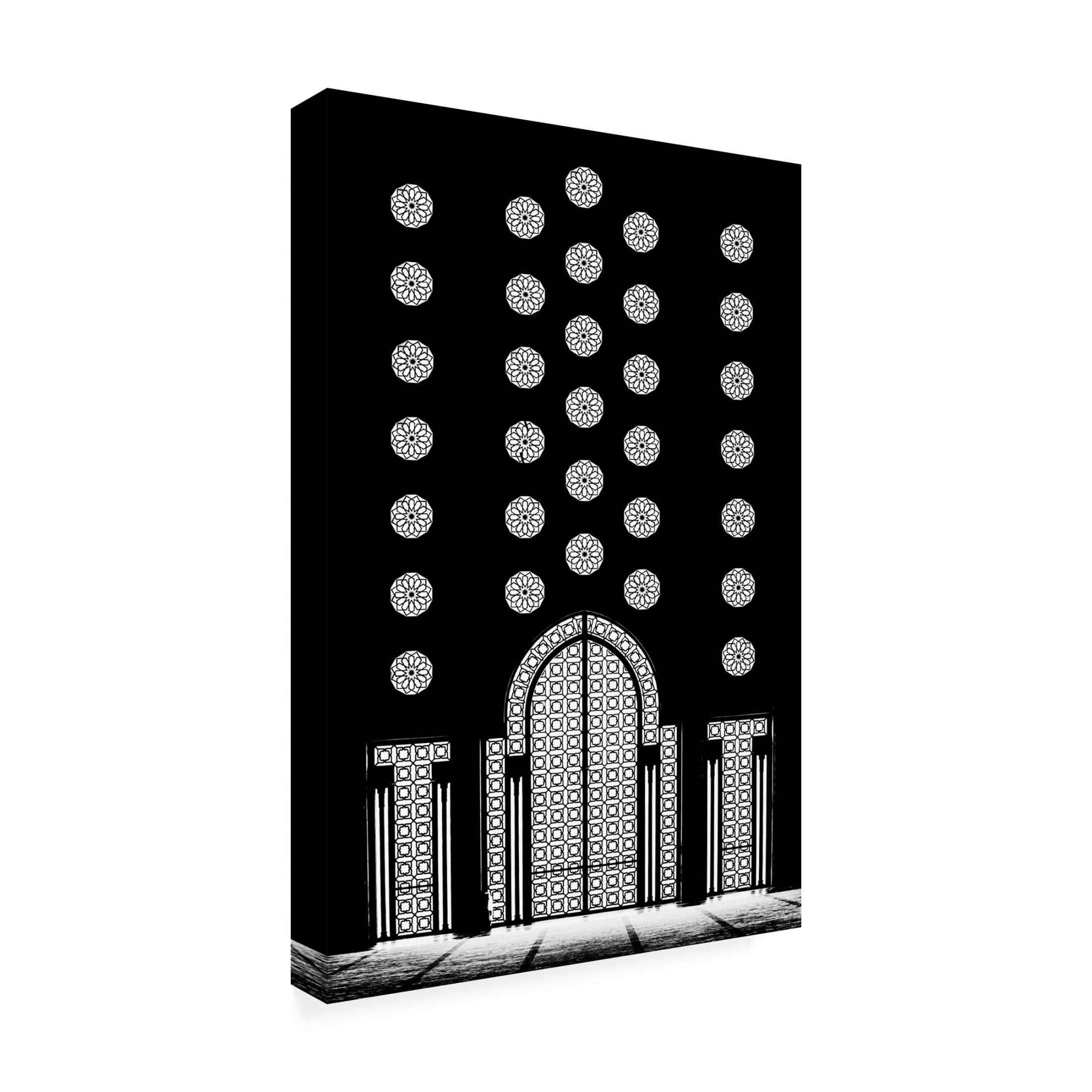 Canvas Wall Art - Ahmed Waddah 'The Light Outside' Wall Art for Living Room, Bedroom, or Office D?cor by Trademark Fine Art - 22 x 32 Inches