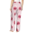 thumbnail image 3 of Fotbe Cute Pig Nose Women's Pajama Pants,Sleepwear Pants,Pj Bottoms Drawstring And Pockets-Medium, 3 of 9