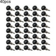 thumbnail image 4 of Windfall Rolling Swivels, 10/20/30/40Pcs Fishing Tackle Zip Slider Beads Swivels Pulley Clip Line Rigs for Carp Fishing, for Sea Fishing, 4 of 6