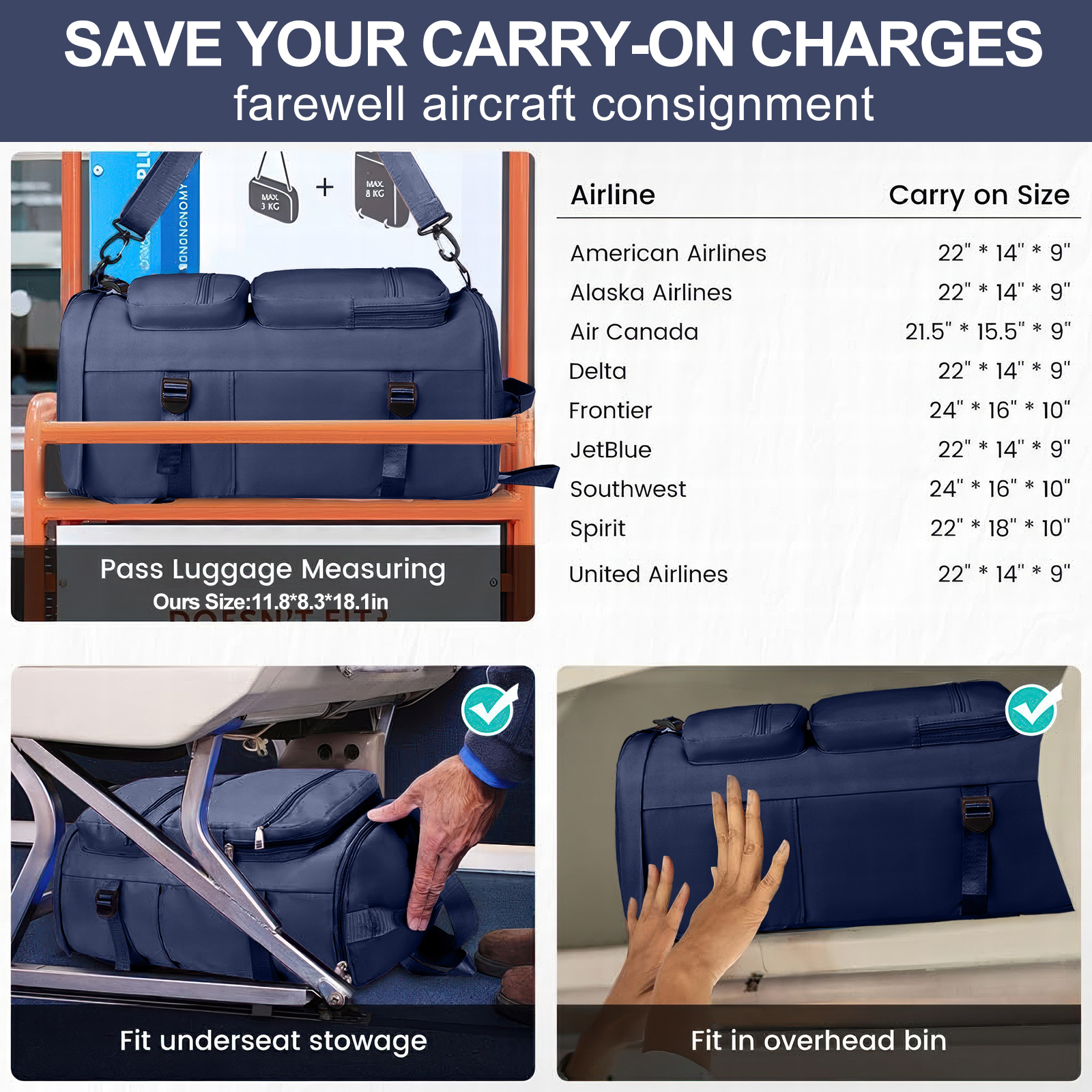 Gynky Duffle Bag Gym Bags Waterproof Sports Duffel Bags Travel Weekender Bag for Men Women Overnight Bag with Shoes Compartment