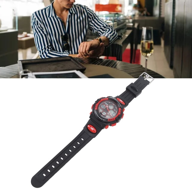 Reloj para niños Niños Digital Impermeable Movimiento dual ANGGREK Otros