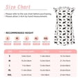 thumbnail image 3 of Bingfone Border Collie Chien pour Filles Robe de Nuit Manches Volantes, Pyjamas Robe de Princesse pour Filles Tenue de Maison-TTG, 3 of 6