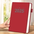 thumbnail image 2 of 2025 Weekly Planner Notebook Hardcover 2025 Calendar Planner With Monthly Tab 80gsm Thick Paper Daily Planner 365-day Office Plan, 2 of 8