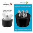 thumbnail image 2 of 3 Sizes Pool Winterizing Plugs, 6 Pack Expansion Plugs for Above Ground Pool Skimmer Holes, 2 of 5